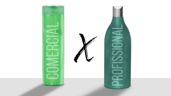 Produtos profissionais x comerciais Kione