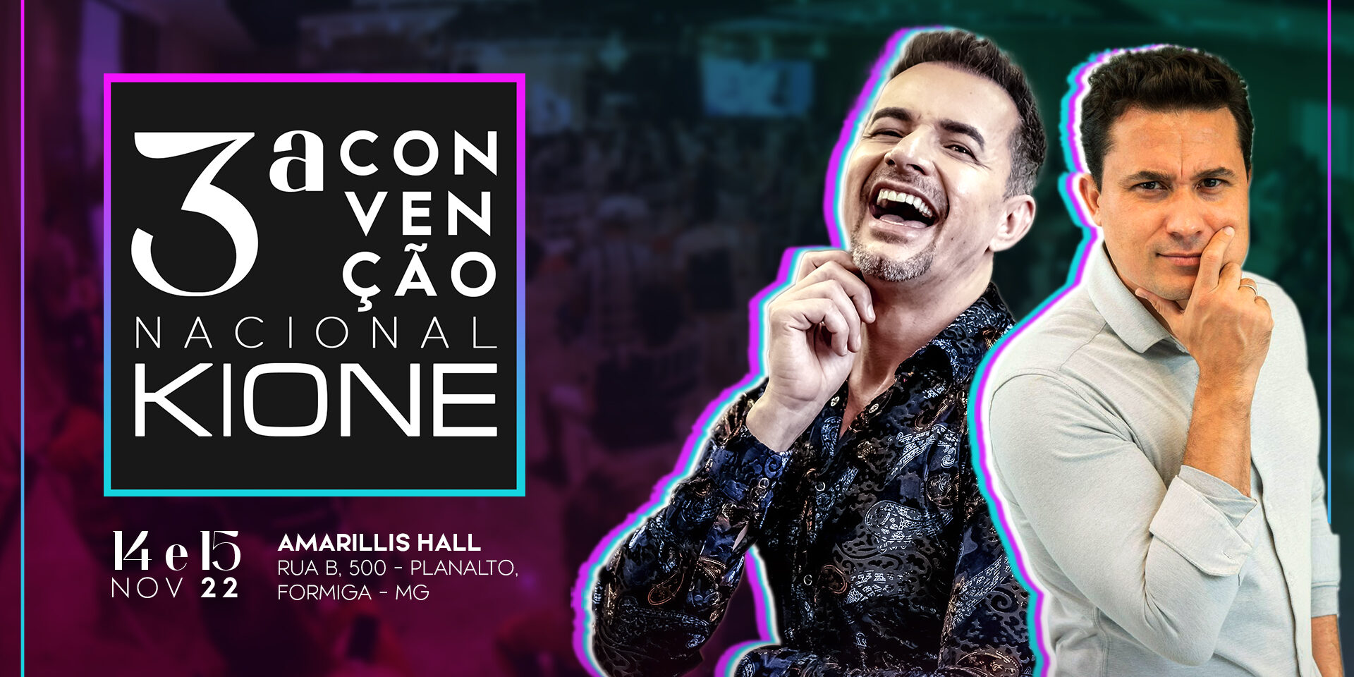 Kione Cosmeticos – 3ª Convenção – Paulo Persil, o Mago das Noivas – Alejandro Valene- Gaby Toledo