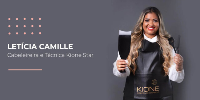 Cabeleireira da Bahia é a nova Técnica Kione Star