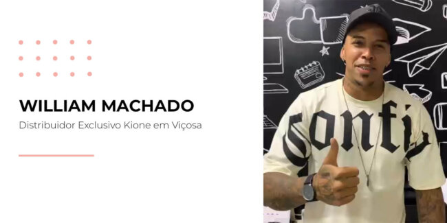 Distribuidor de Viçosa exalta parceria com a Kione ‘Aprendizado muito grande’