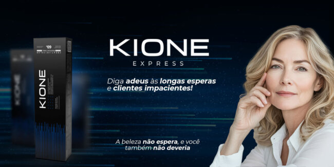 Kione Express – A Coloração Inteligente que Seu Salão Merece. Mais tempo pra você e pra sua cliente