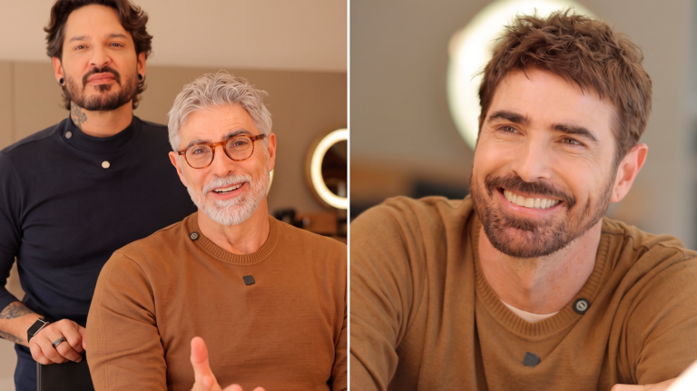 O que a mudança de Reinaldo Gianecchini nos ensina sobre Visagismo e Transformação da cor dos cabelos?